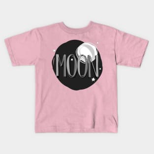 Bright Moon & Stars Kids T-Shirt